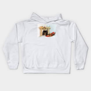 Christmas mouse Kids Hoodie